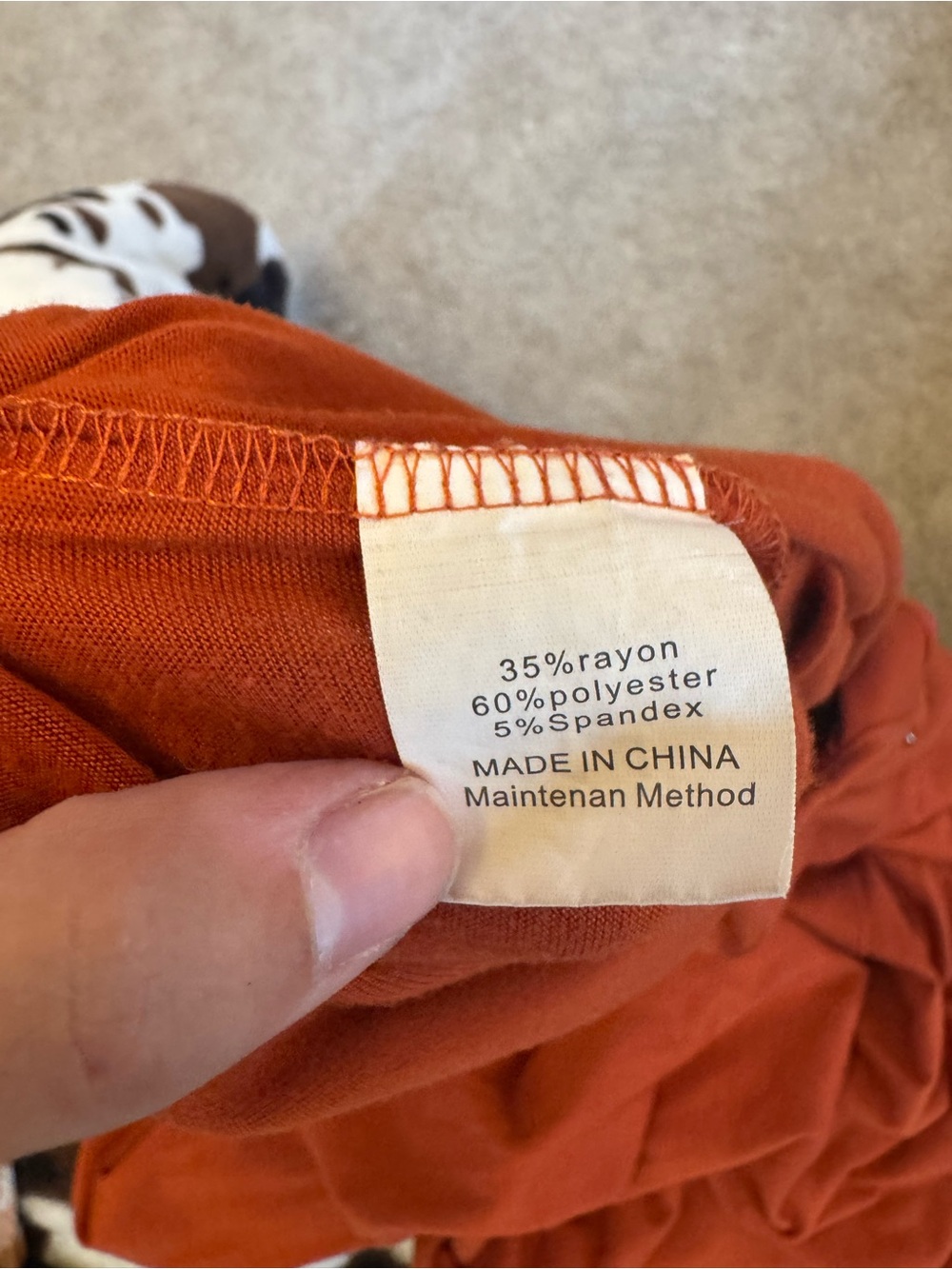 Rust Spaghetti-Strap Jumpsuit - Picture 7 of 7